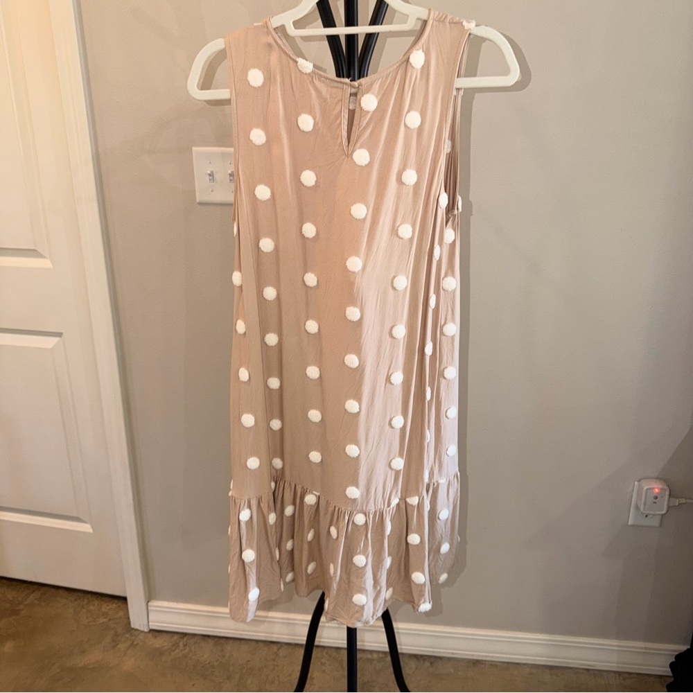 Blu Pepper Polka Dot Dress - Size L - Picture 5 of 7